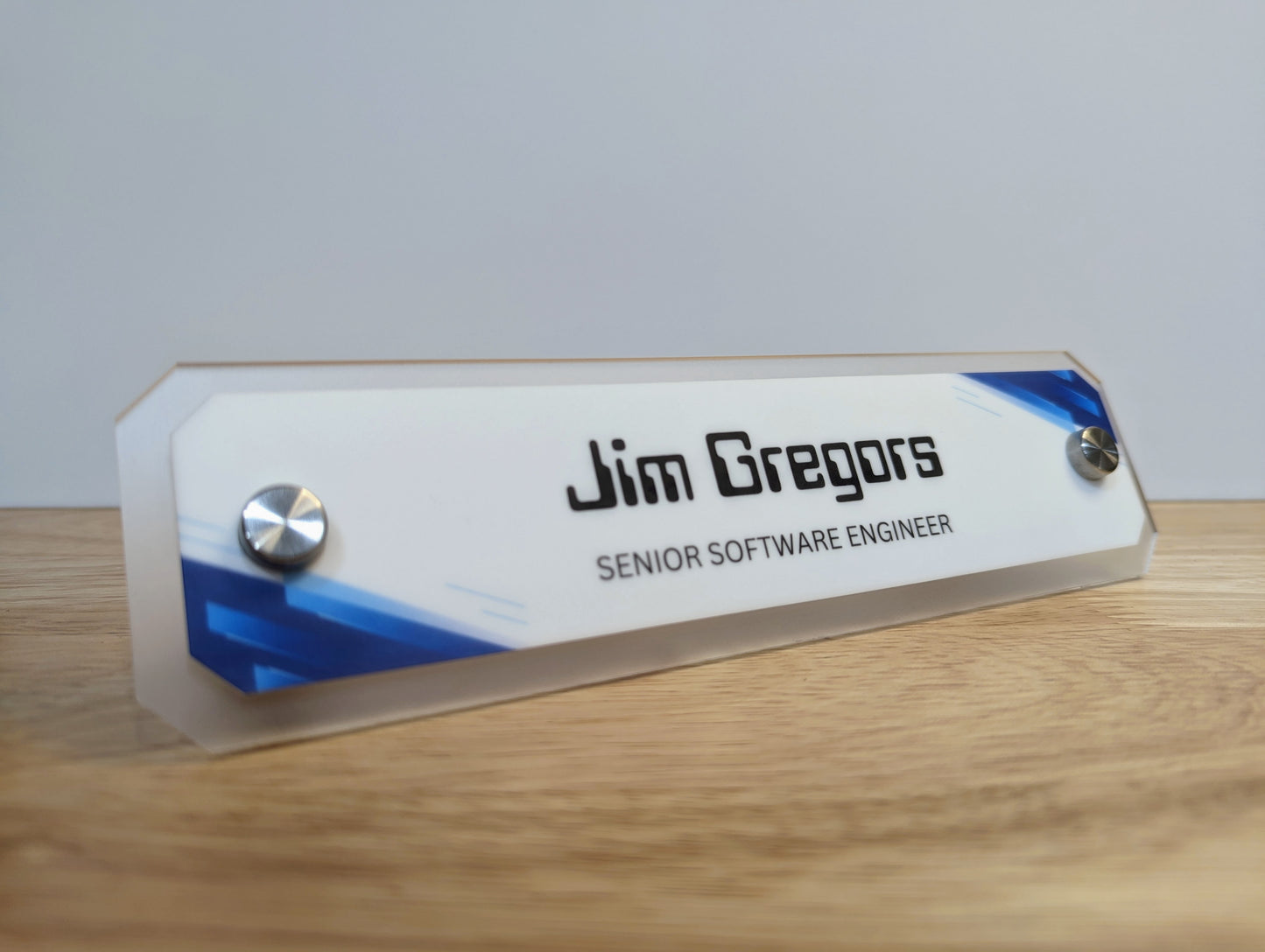 Acrylic Desk Name Plate