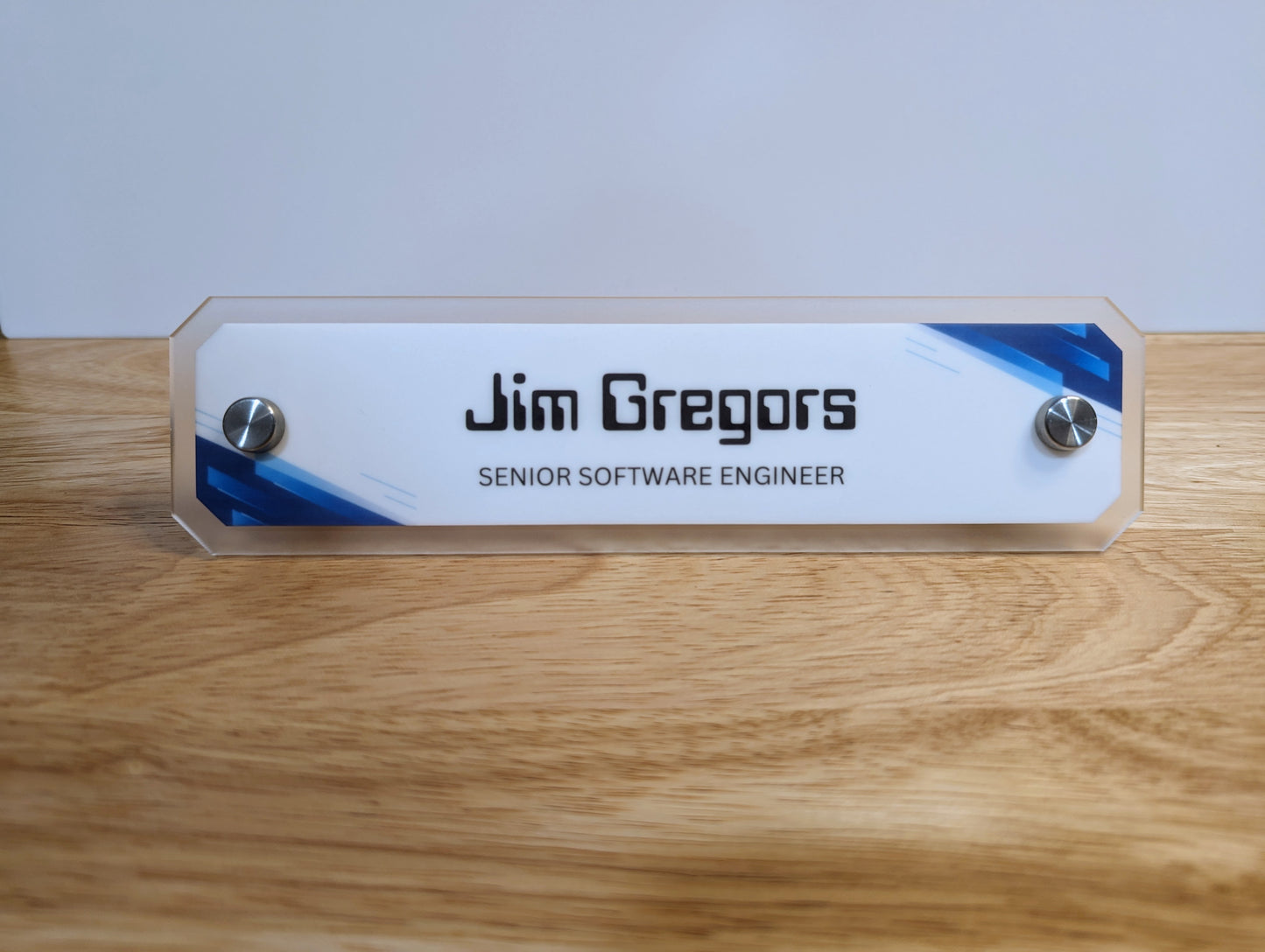 Acrylic Desk Name Plate