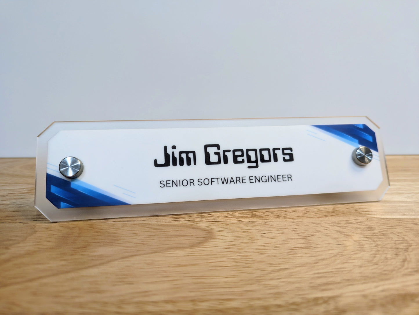 Acrylic Desk Name Plate