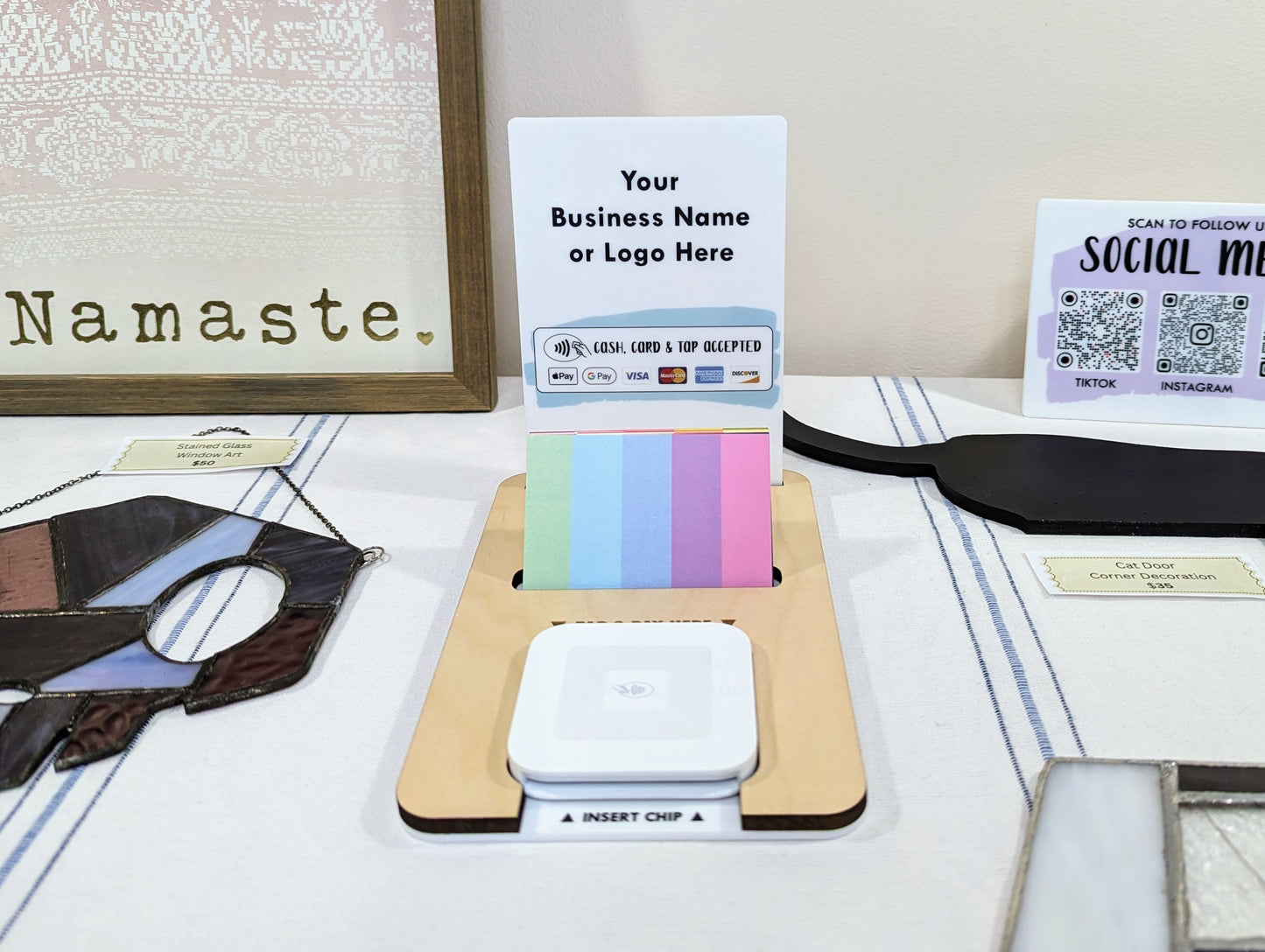 Market Payment Station for Square Reader