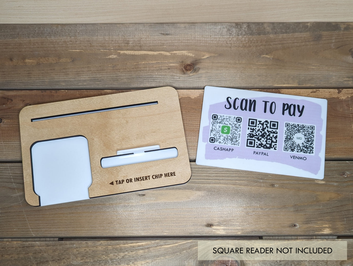 "Scan to Pay" Market Payment Station for Square Reader