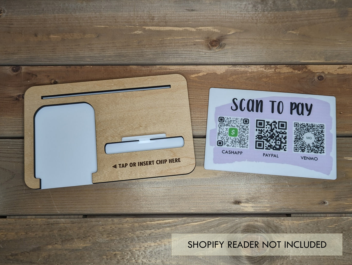 "Scan to Pay" Market Payment Station for Shopify Reader