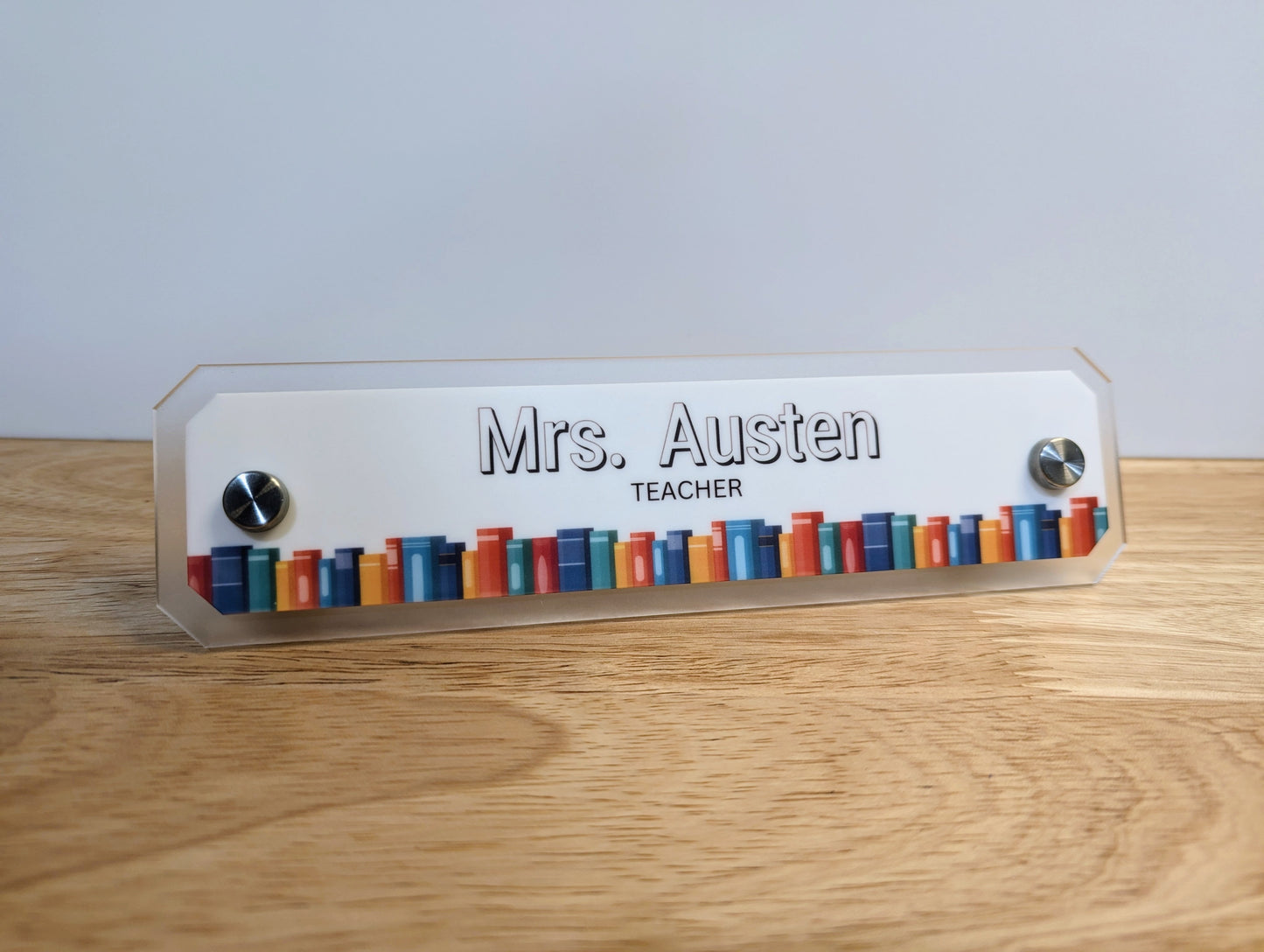 Acrylic Desk Name Plate